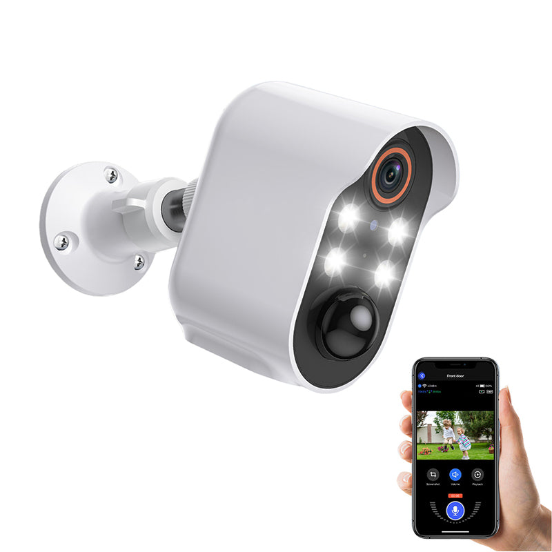 Slimme Beveiligingscamera – Nachtzicht – Beweging Sensor – App Besturing