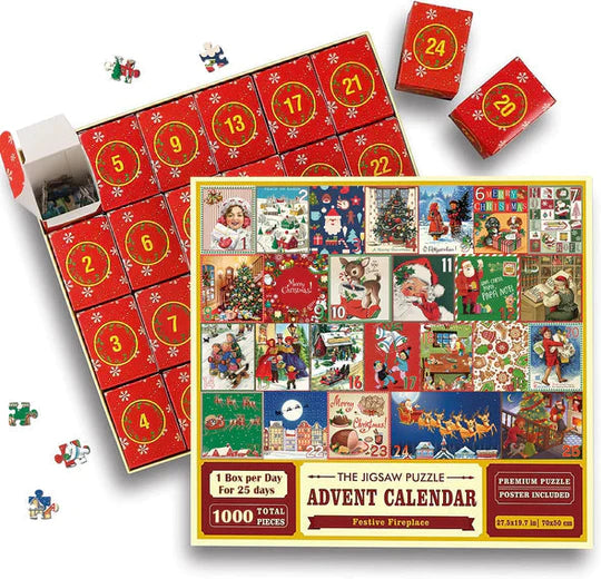 HolidayPuzzle Countdown – 1008 Delig Kerst Puzzel