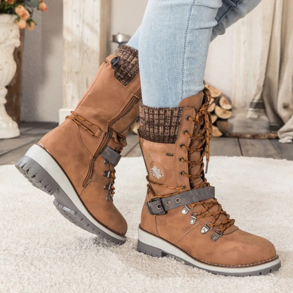 ThermoWalk | Orthopedische Dames Winterlaarzen – Pijnverlichtend & Verwarmend