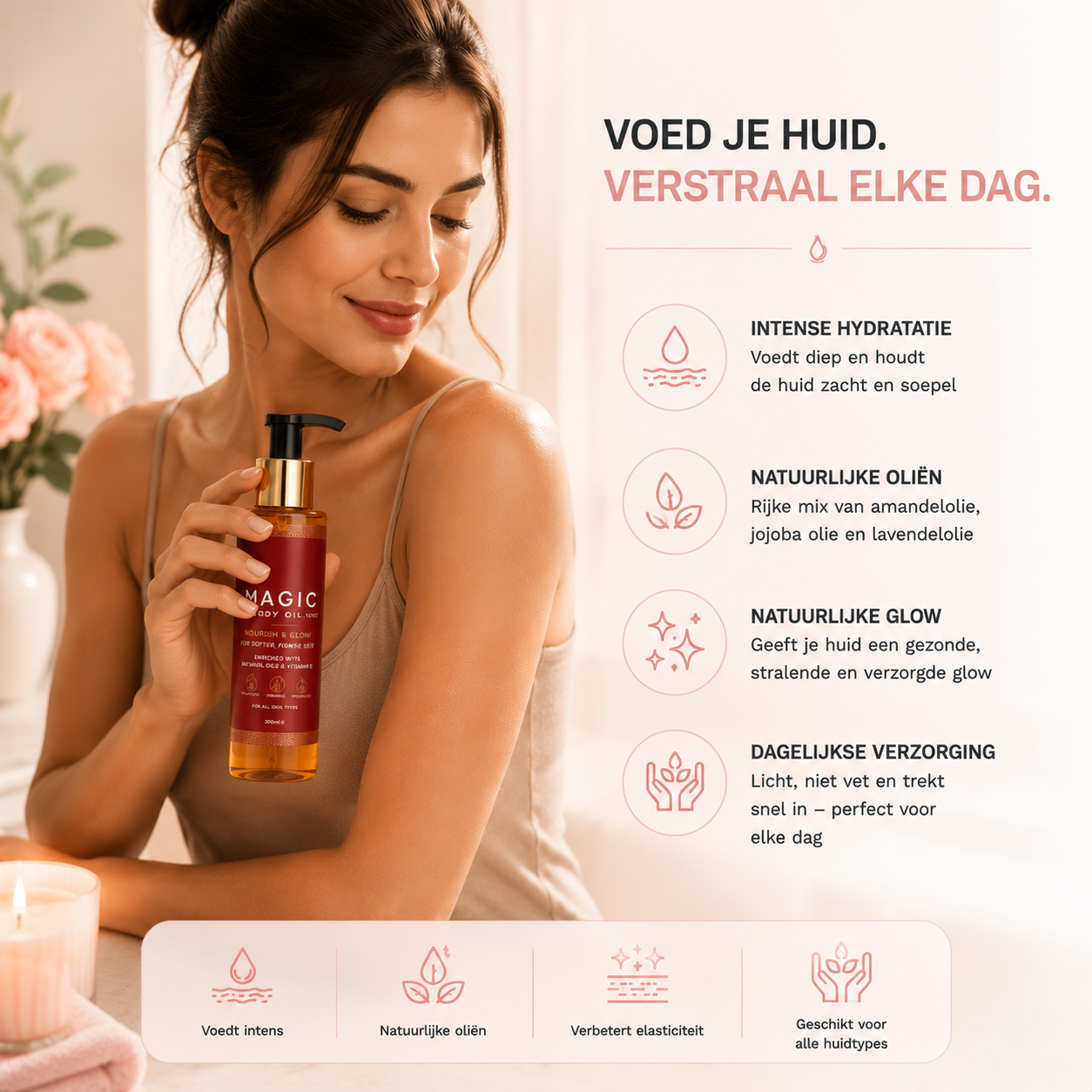 Fittershape Magic Body Oil – voedend & verstevigend
