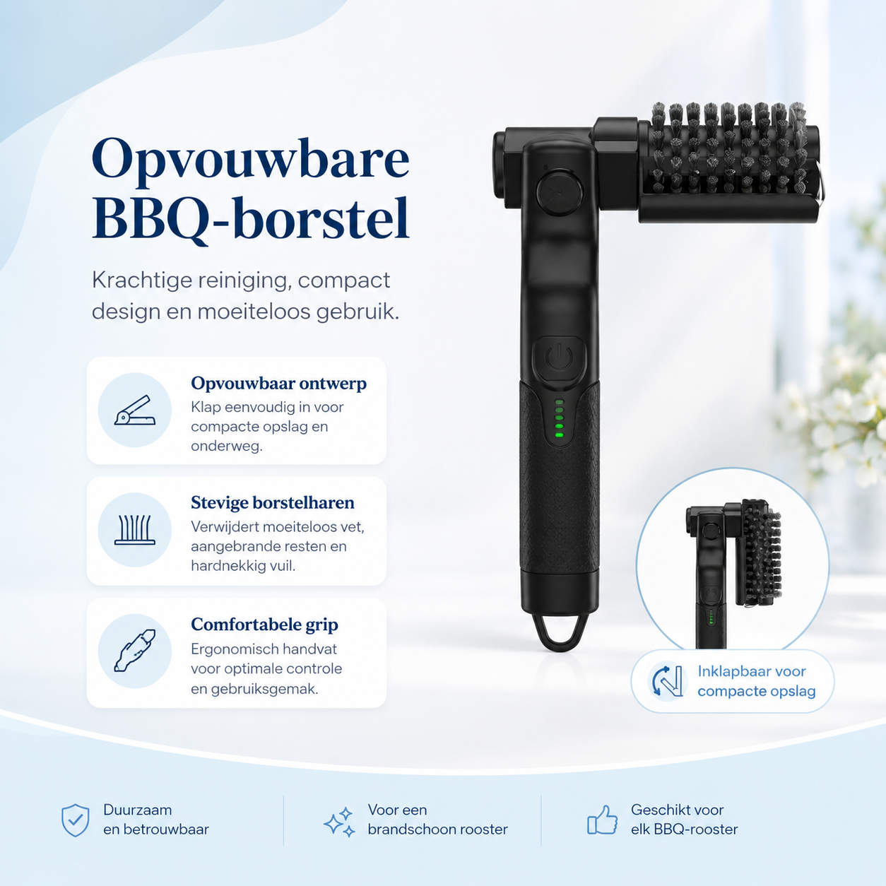 Fittershape GrillBrusher Fold Pro