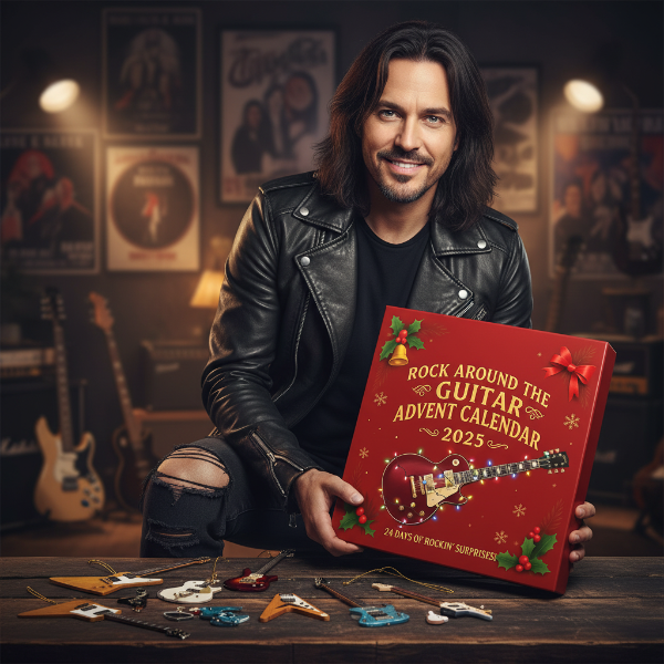 Mini Guitar Collector Advent Calendar 2025 – 24 Gitaren voor Muziekliefhebbers