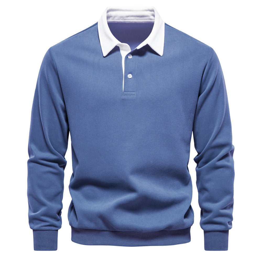 Heren Polo – Met Lange Mouwen – Voor Casual of Formele Gelegenheden