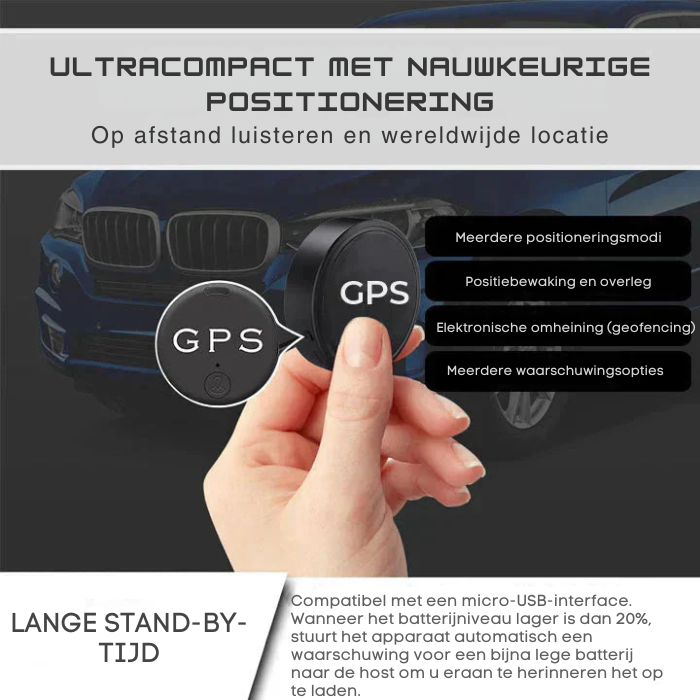 EaseFind GPS Tracker – Real-Time Voertuiglocatie