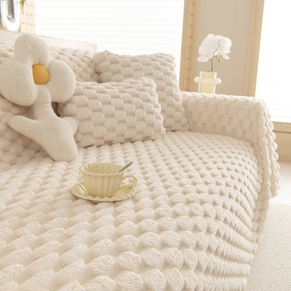Sofahoes – Zacht Wafelstructuur – Bescherming voor Bank