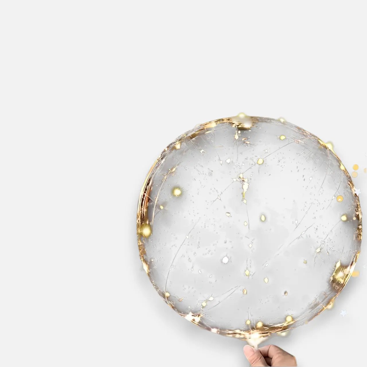 LED ballonnen – Warm wit licht – Draadverlichting – Voor tuin & feestdecoratie