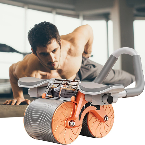 Ab Wheel – Verstelbaar – Dubbele Wielen – Voor Core Training en Spierversterking