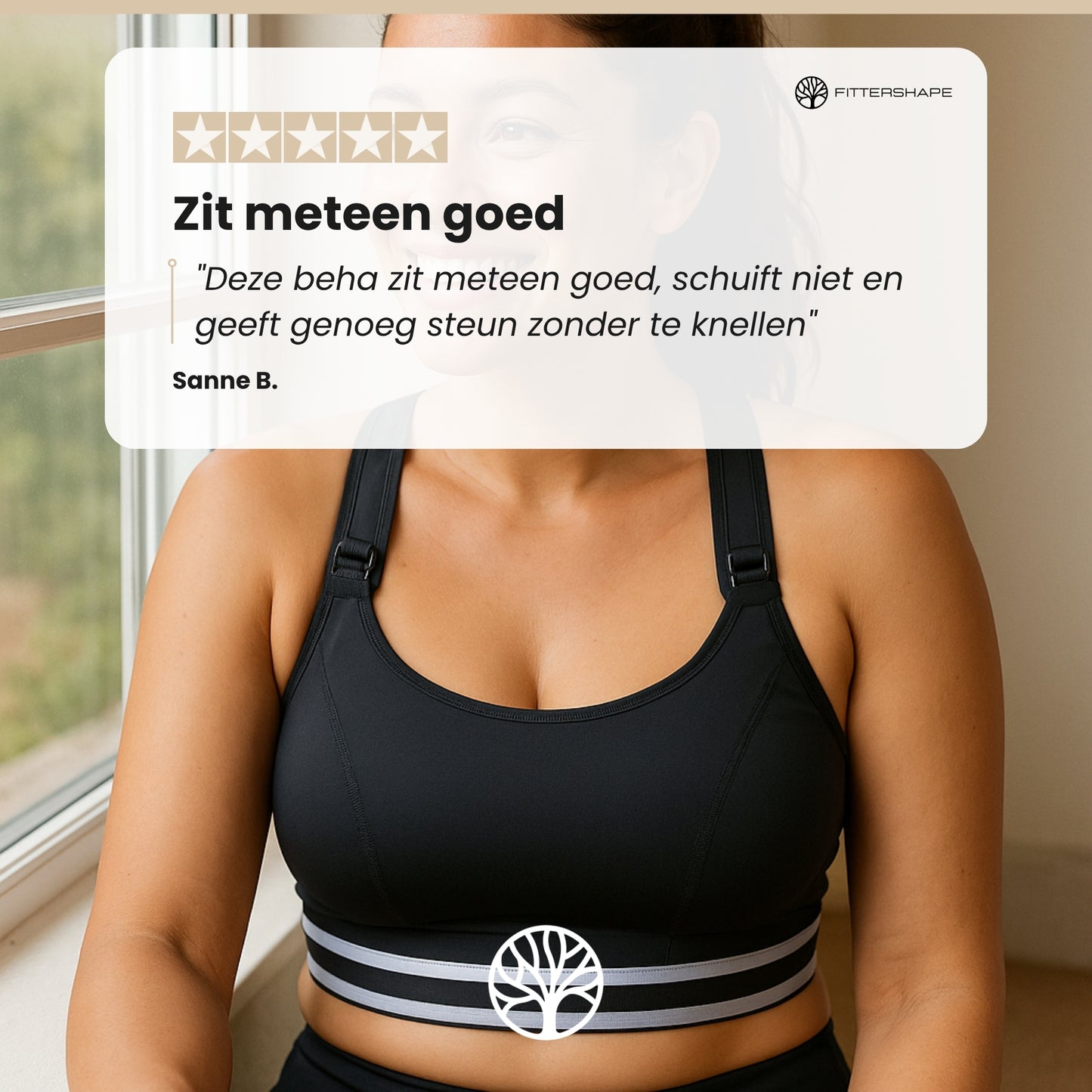 Fittershape MamaFlex | Voedingssportbeha – Voor Actieve Moeders