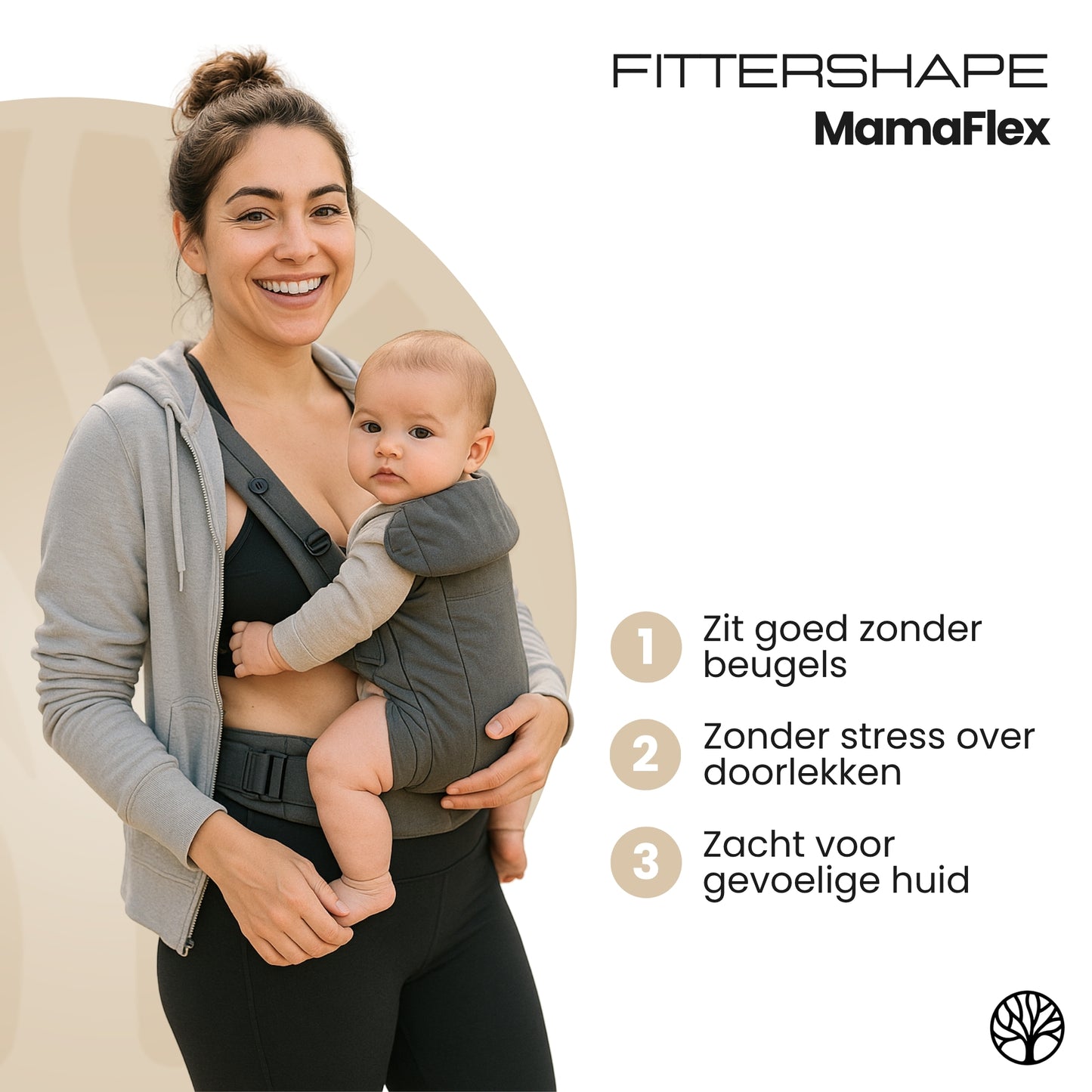 Fittershape MamaFlex | Voedingssportbeha – Voor Actieve Moeders