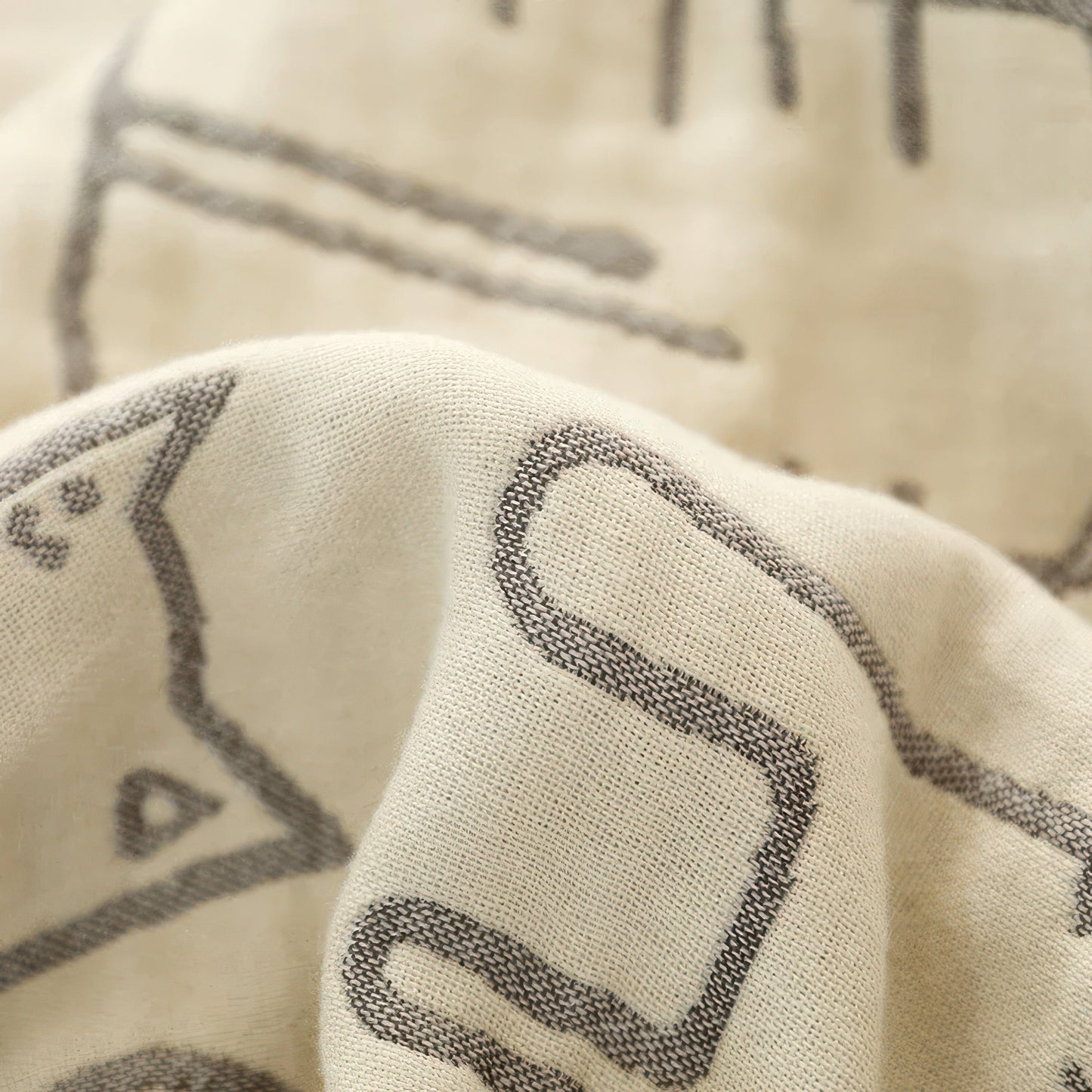Dekbedovertrek met Kattenpatroon – Zacht Katoen – Ademend – Voor Slaapkamer