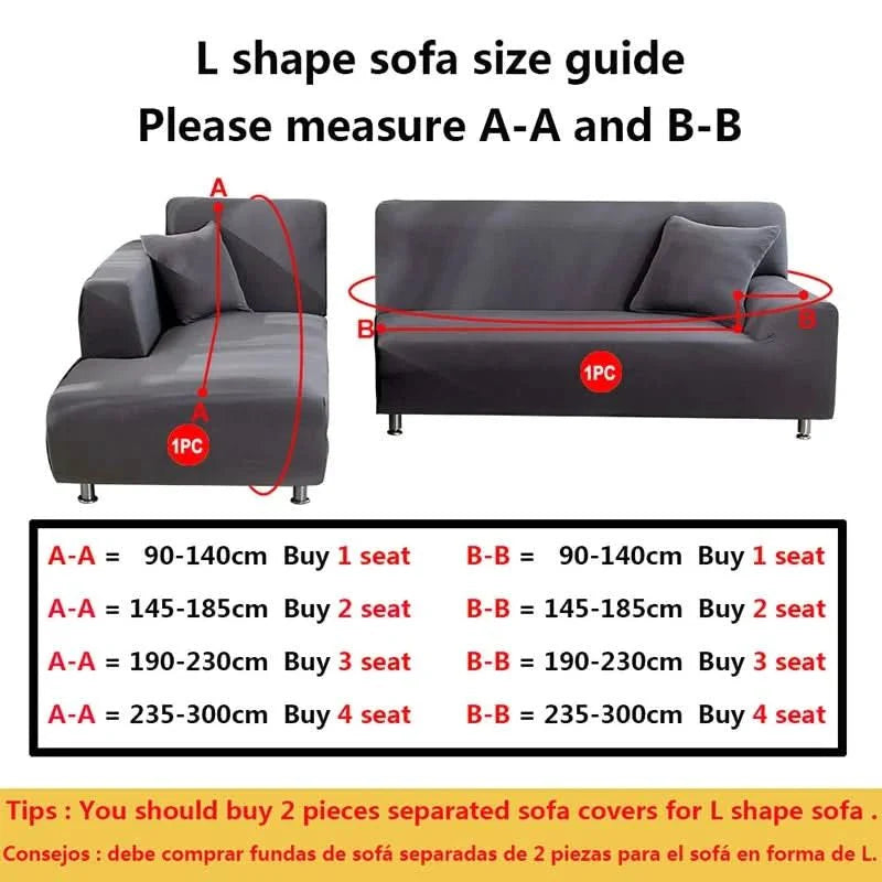 Sofa Hoes – Stretch Design – Beschermhoes voor Meubels – Voor 3-Zits Bank