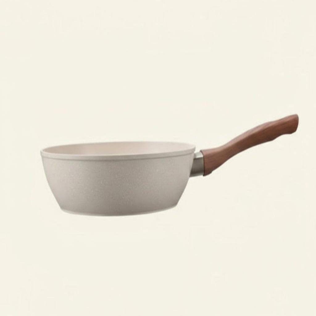 Koekenpan – Antiaanbaklaag – Geschikt voor Gas en Elektrisch – Wit