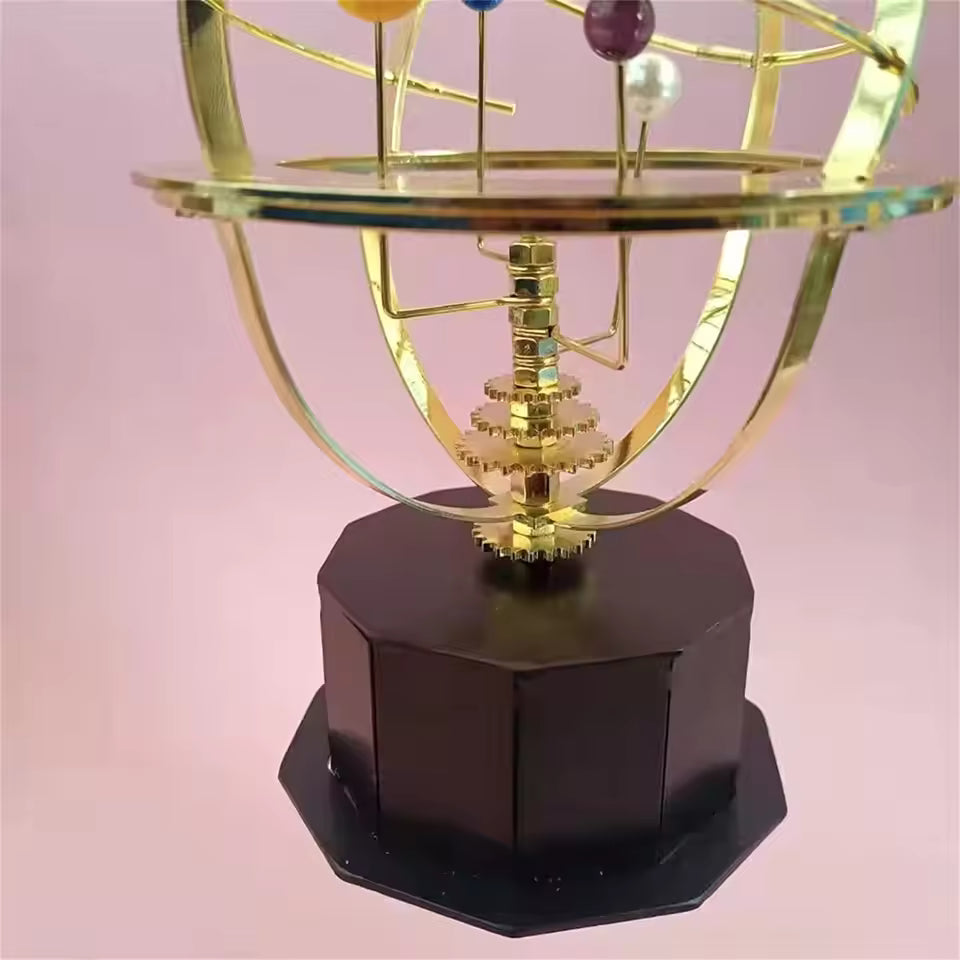 Aardbol met Beweging – Zonne- en Planetensysteem – Decoratief Model