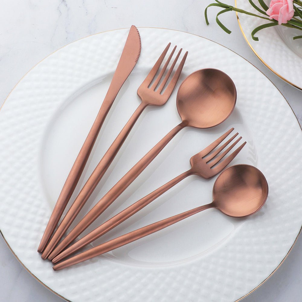 Bestekset – Modern Design – Roestvrij Staal – Voor Diner of Feest