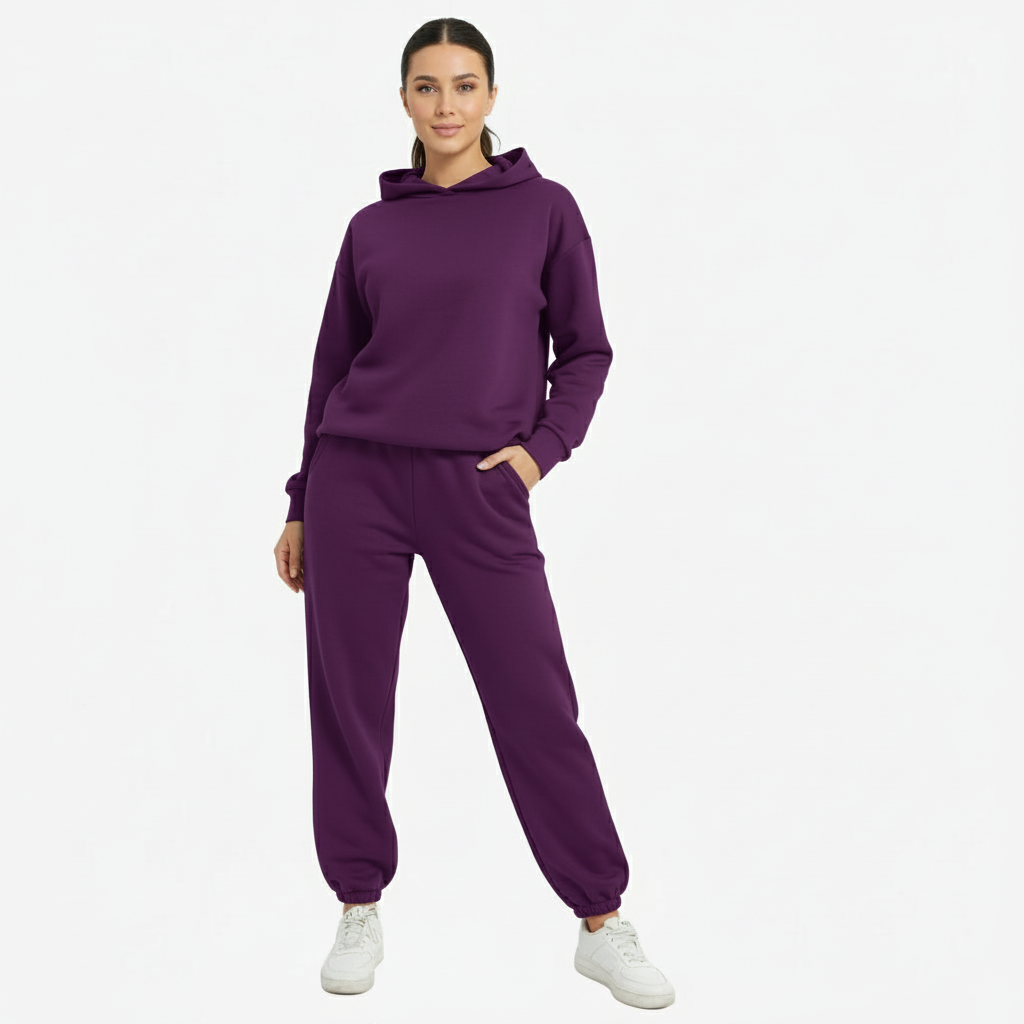 Dames Joggingpak – Hoodie – Met Elastische Taille – Voor Comfort