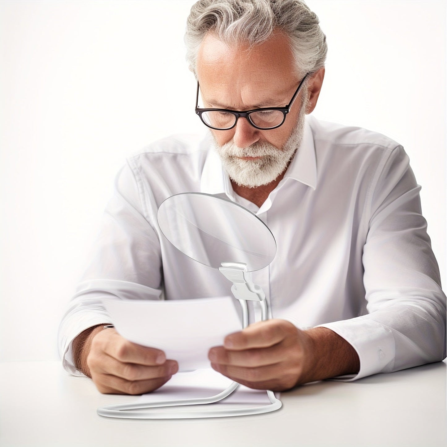 Halsloep Vergrootglas – Handenvrij ontwerp – Voor lezen en hobby’s