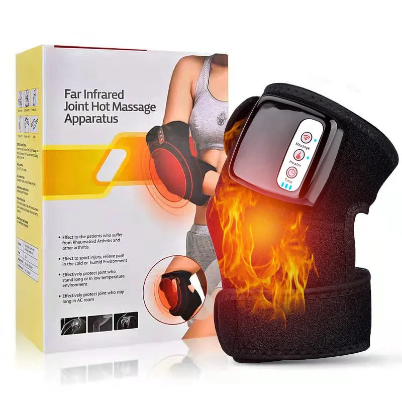 Verwarmde Elleboogbrace – Massagerfunctie – Voor Pijnverlichting en Herstel