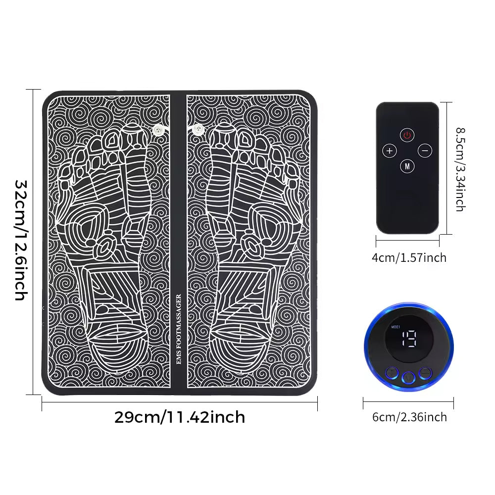 Voetmassageapparaat – Verwarmend – Met Instellingen – Voor Ontspanning