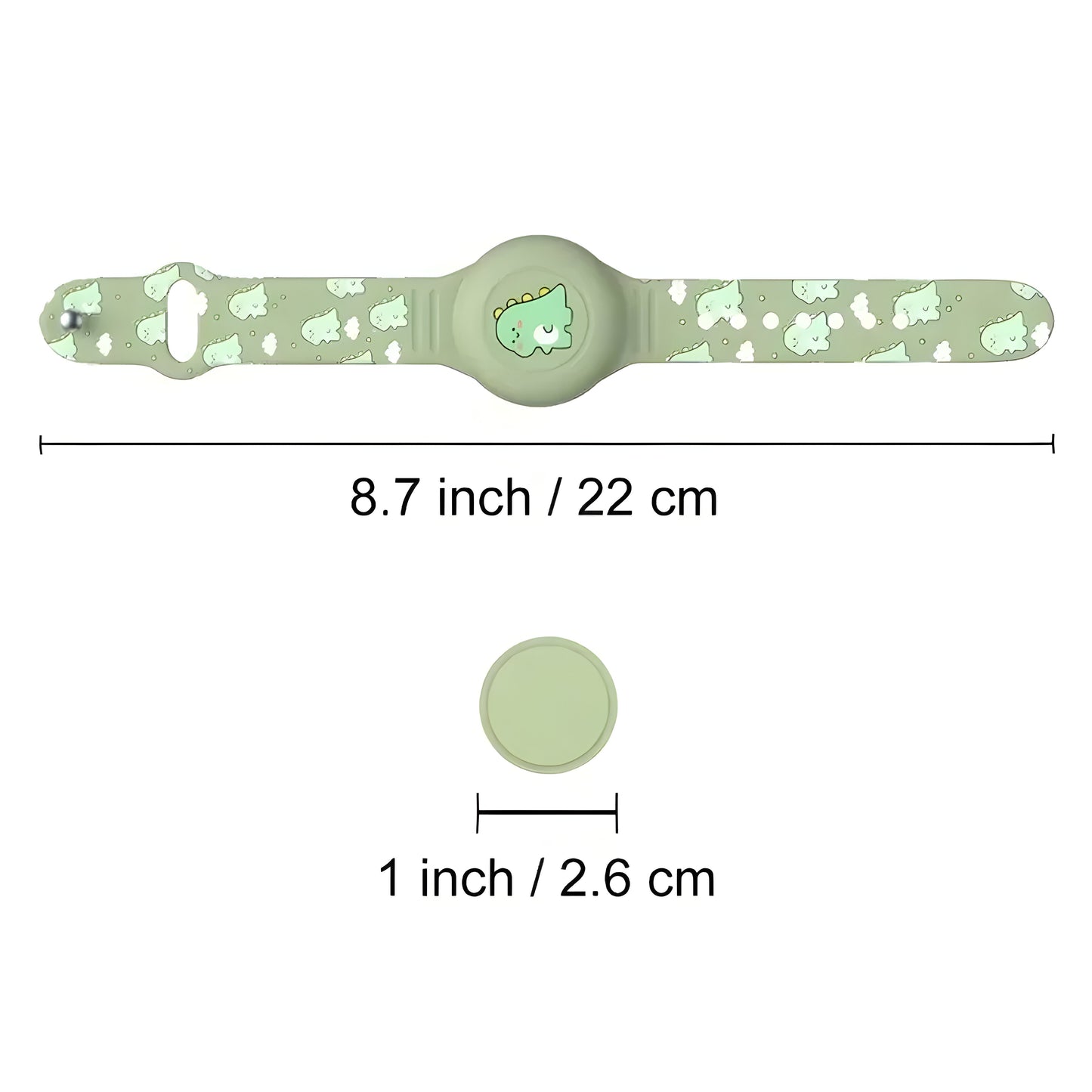 GPS Armband voor Kinderen – Veiligheidsarmband – Met Leuke Dierenillustraties