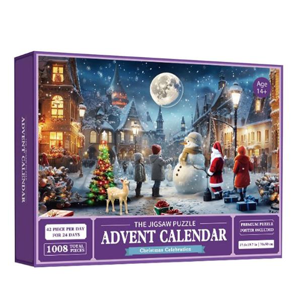 HolidayPuzzle Countdown – 1008 Delig Kerst Puzzel