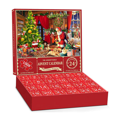 HolidayPuzzle Countdown – 1008 Delig Kerst Puzzel