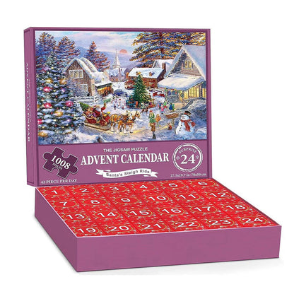 HolidayPuzzle Countdown – 1008 Delig Kerst Puzzel