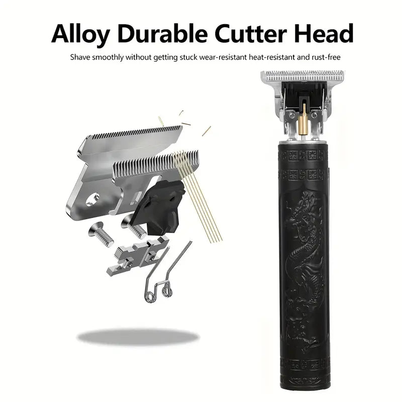 GroomMaster - 3-Delige Draadloze Haar- en Baardverzorgingsset voor Heren