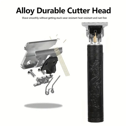 GroomMaster - 3-Delige Draadloze Haar- en Baardverzorgingsset voor Heren