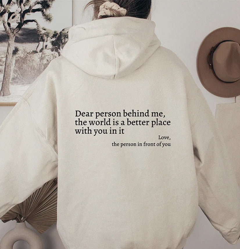 Hoodie Dames – Motivational Tekst – Zachte stof – Voor casual outfits