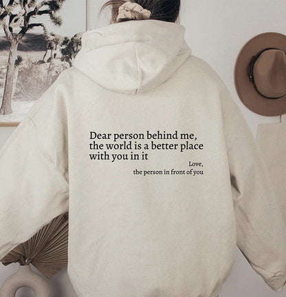 Hoodie Dames – Motivational Tekst – Zachte stof – Voor casual outfits
