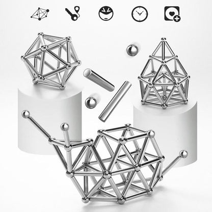 Magnetische Bouwset – Constructieballen – Creatief spel – Voor kinderen en volwassenen