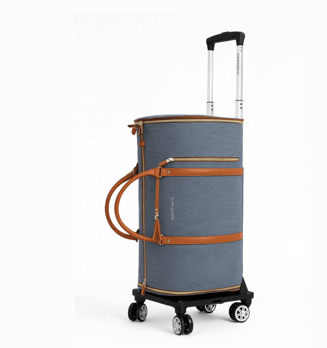 Fittershape Luxe Mega Bag – handbagage met rolwielen & vouwvrij