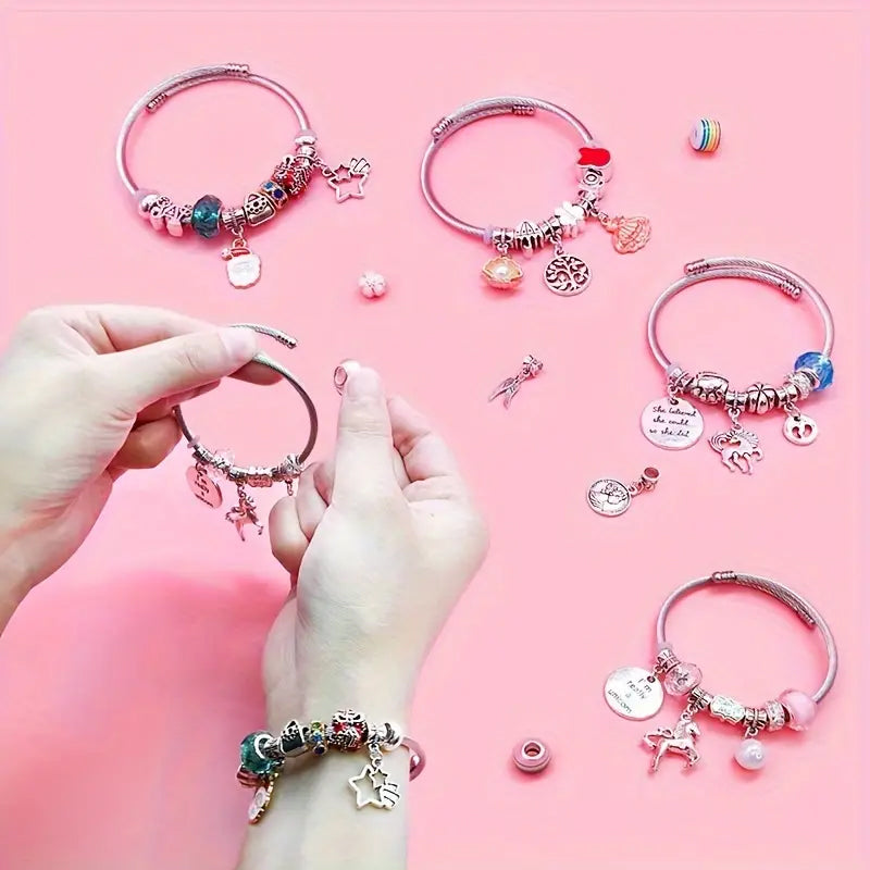 DIY Sieraden Set – Kleurrijke Charms – Voor Armbanden en Kettingen – Voor Kinderen