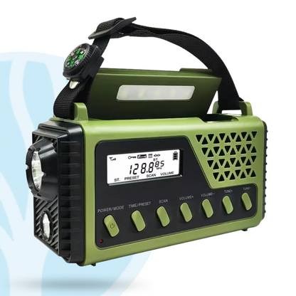 Fittershape Noodradio – slinger, zonne-energie & powerbank