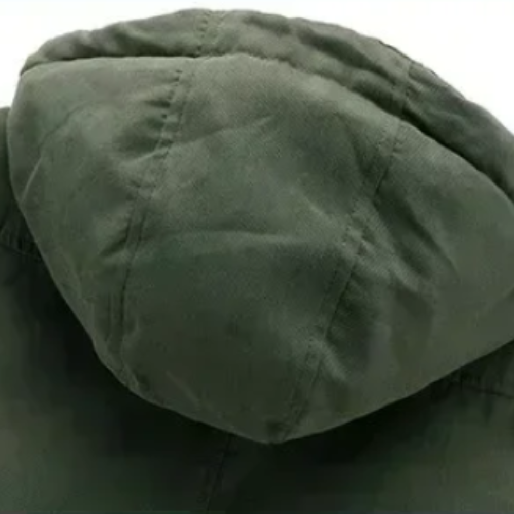 Heren Winterjas – Met Capuchon – Gewatteerd – Voor Koude Dagen