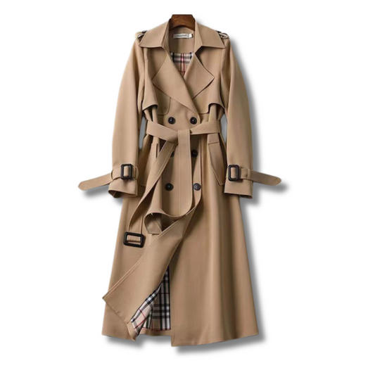 Trenchcoat – Met Riem – Klassiek Ontwerp – Voor Dames