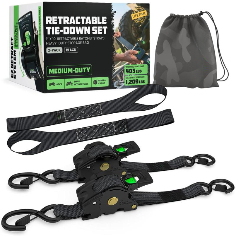 Verstelbare Spanbanden Set – Heavy Duty – Voor Lastenbeveiliging