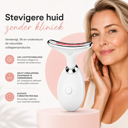 Fittershape GlowSculpt Wand | LED Gezichtstool – Voor Stevigere Huid