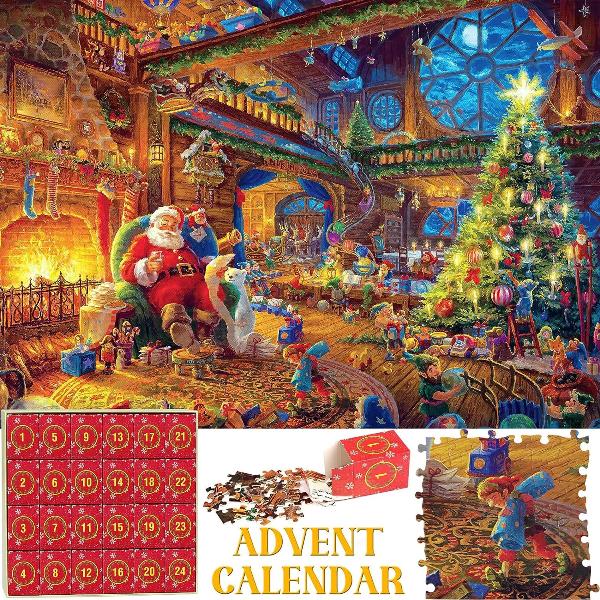 HolidayPuzzle Countdown – 1008 Delig Kerst Puzzel