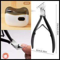 Witte + nagelriemtangetjes