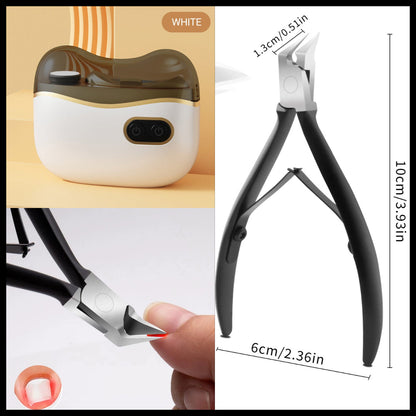 Elektrische Nagelknipper en Vijl – Oplaadbaar – Compact – Voor Gemakkelijk Gebruik