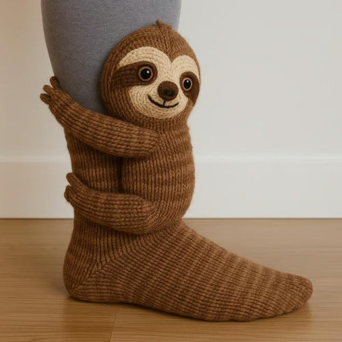 Sloth Knuffelsokken – Voor Dames – Zachte en Comfortabele Sokken