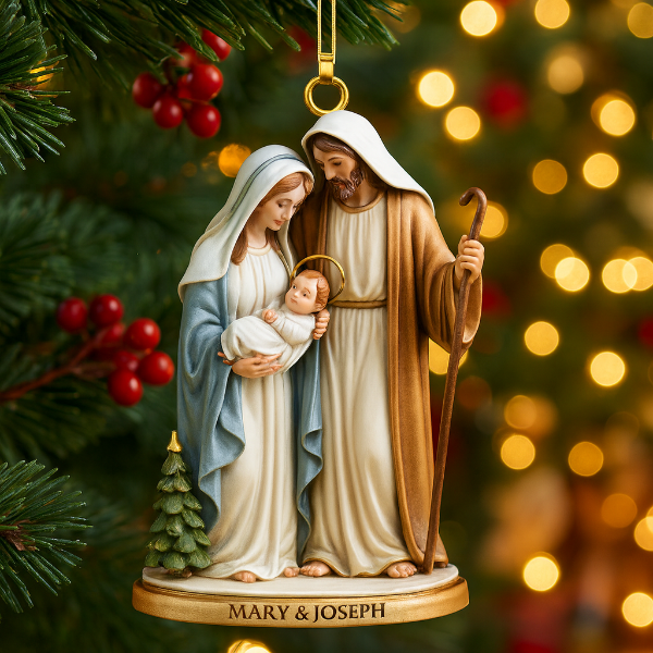 Heilige Familie Experience Advent Calendar – 24 Handgeschilderde Kribbe Figuren