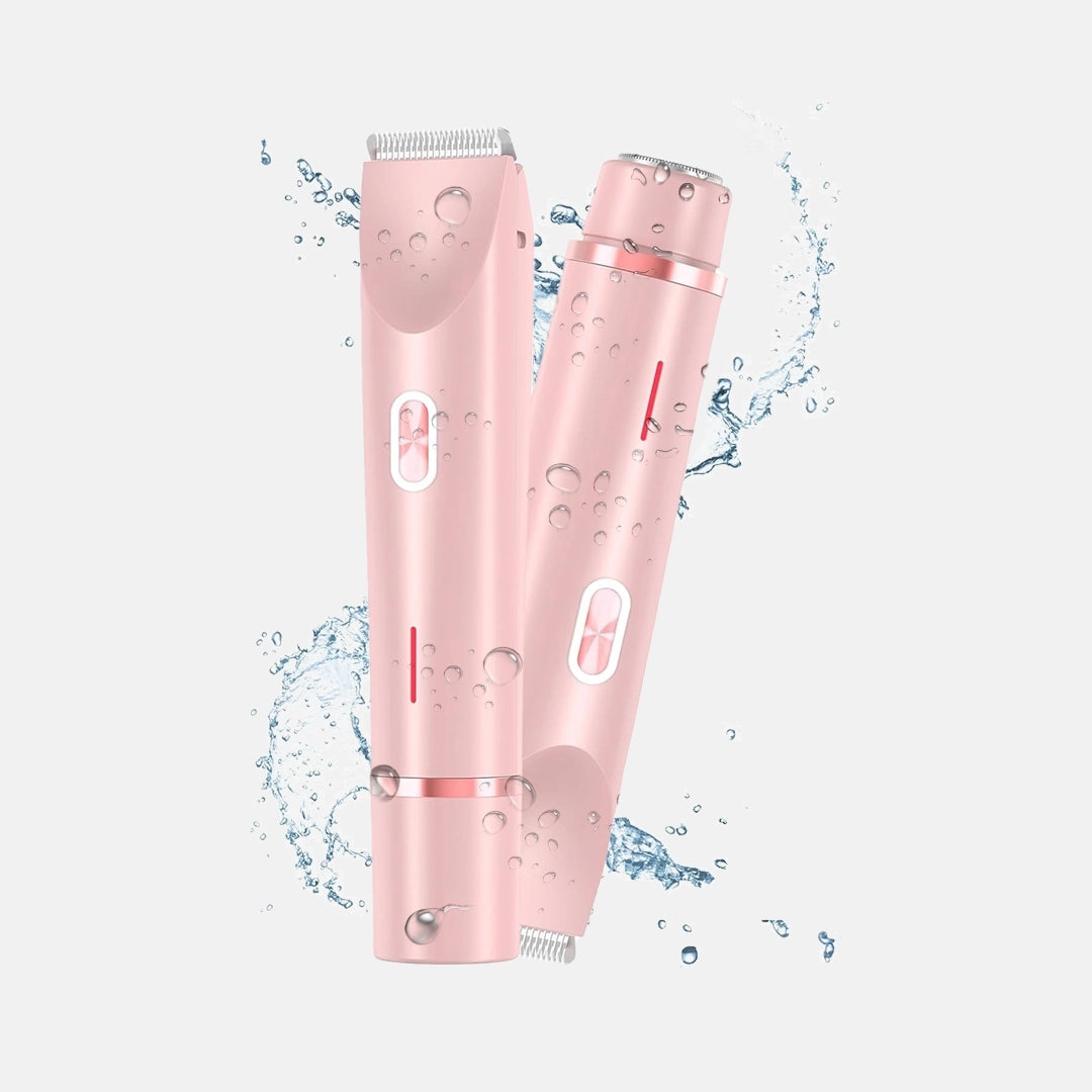 2-in-1 Pijnloze Bikini Haren Trimmer