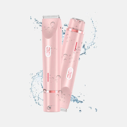2-in-1 Pijnloze Bikini Haren Trimmer