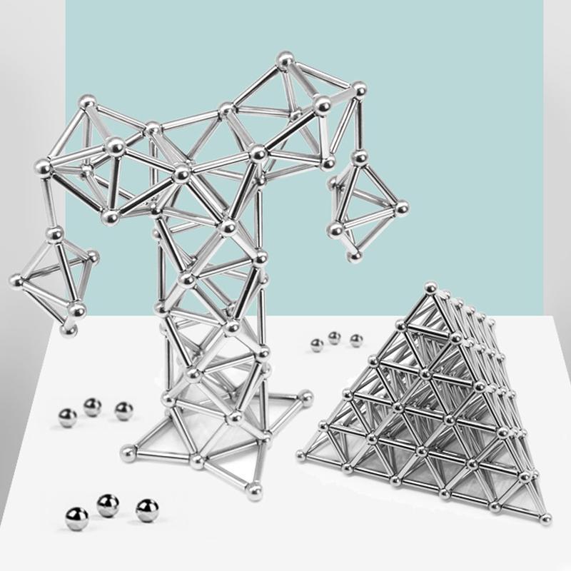Magnetische Bouwset – Constructieballen – Creatief spel – Voor kinderen en volwassenen