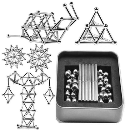 Magnetische Bouwset – Constructieballen – Creatief spel – Voor kinderen en volwassenen