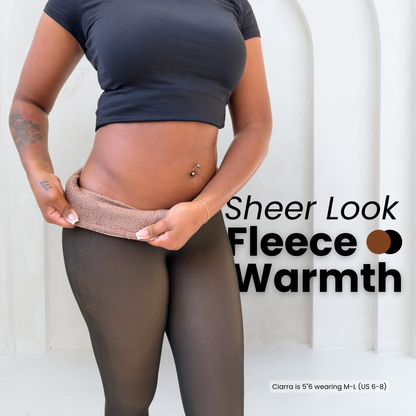 Fleece Legging - Warme winterpanty