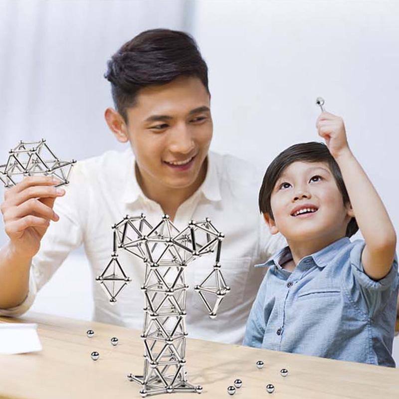 Magnetische Bouwset – Constructieballen – Creatief spel – Voor kinderen en volwassenen