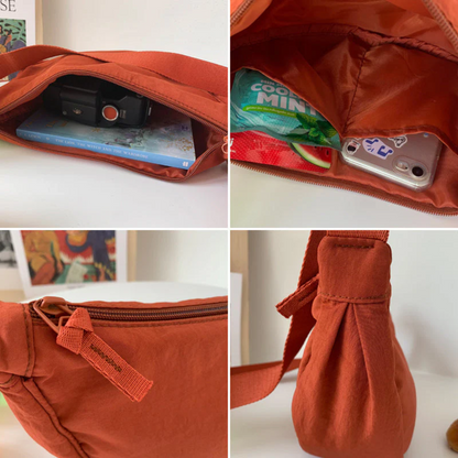 Sanne - Halvemaanvormige Crossbodytas